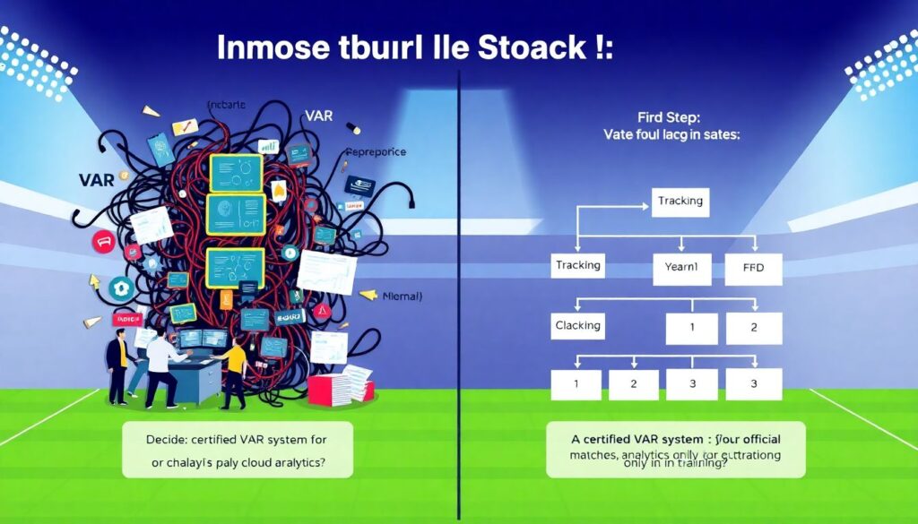Футбол и технология: VAR, линзы слежения и скорость принятия решений - иллюстрация
