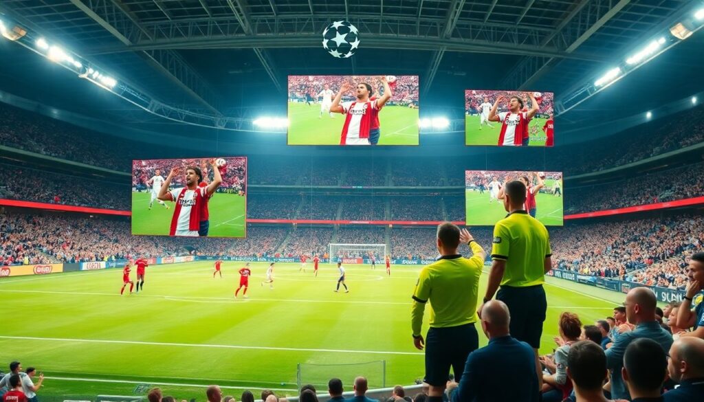 Футбол и технология: VAR, линзы слежения и скорость принятия решений - иллюстрация