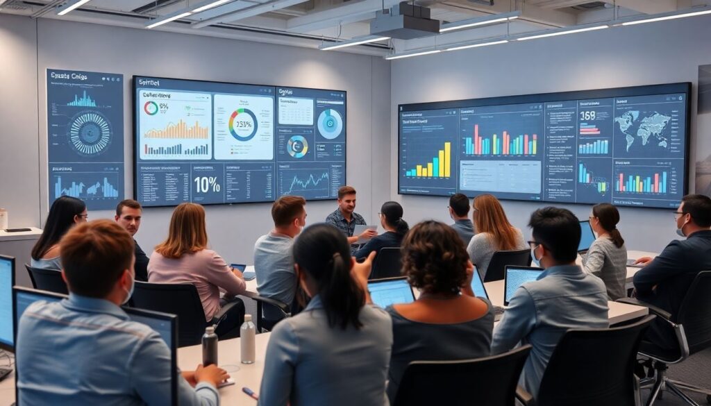 Глобальные тренды отправной точки для команд каждого тура - иллюстрация