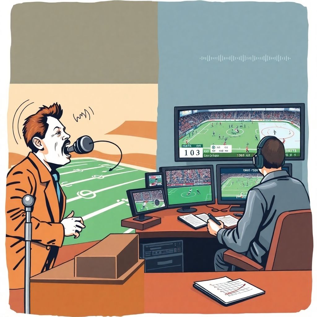 Комментаторские заметки: как подача влияет на восприятие скорости