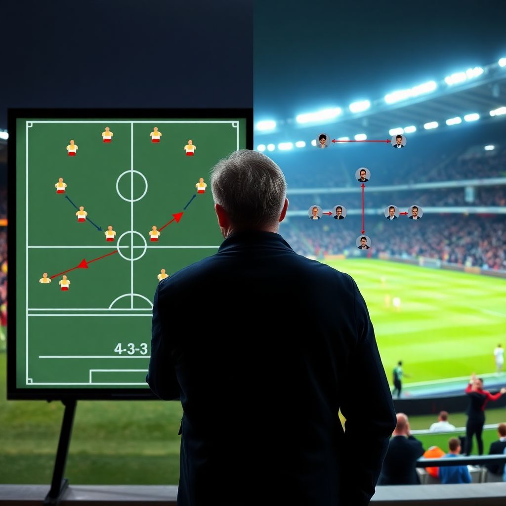 Тактика матча: разбор расстановок и перестановок по ходу игры в футбол