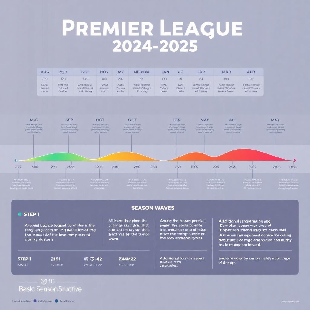 Календарь премьер-лиги: ключевые туры сезона, где резко усиливается темп