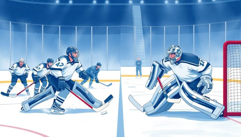 Как дела у вратарской школе: подготовка к играм на скорости - иллюстрация