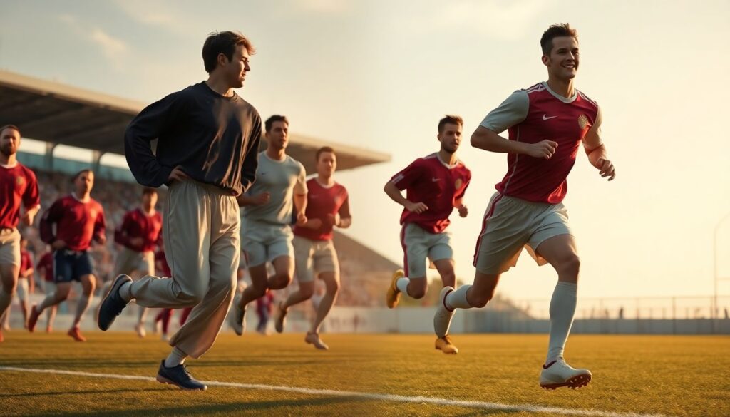 Мода и стиль на поле: влияние спринтов на образ игроков - иллюстрация