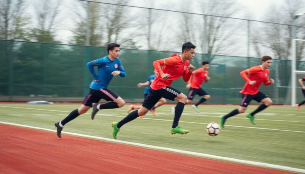 Сравнение позиций: крайники против вингеров в скорости - иллюстрация