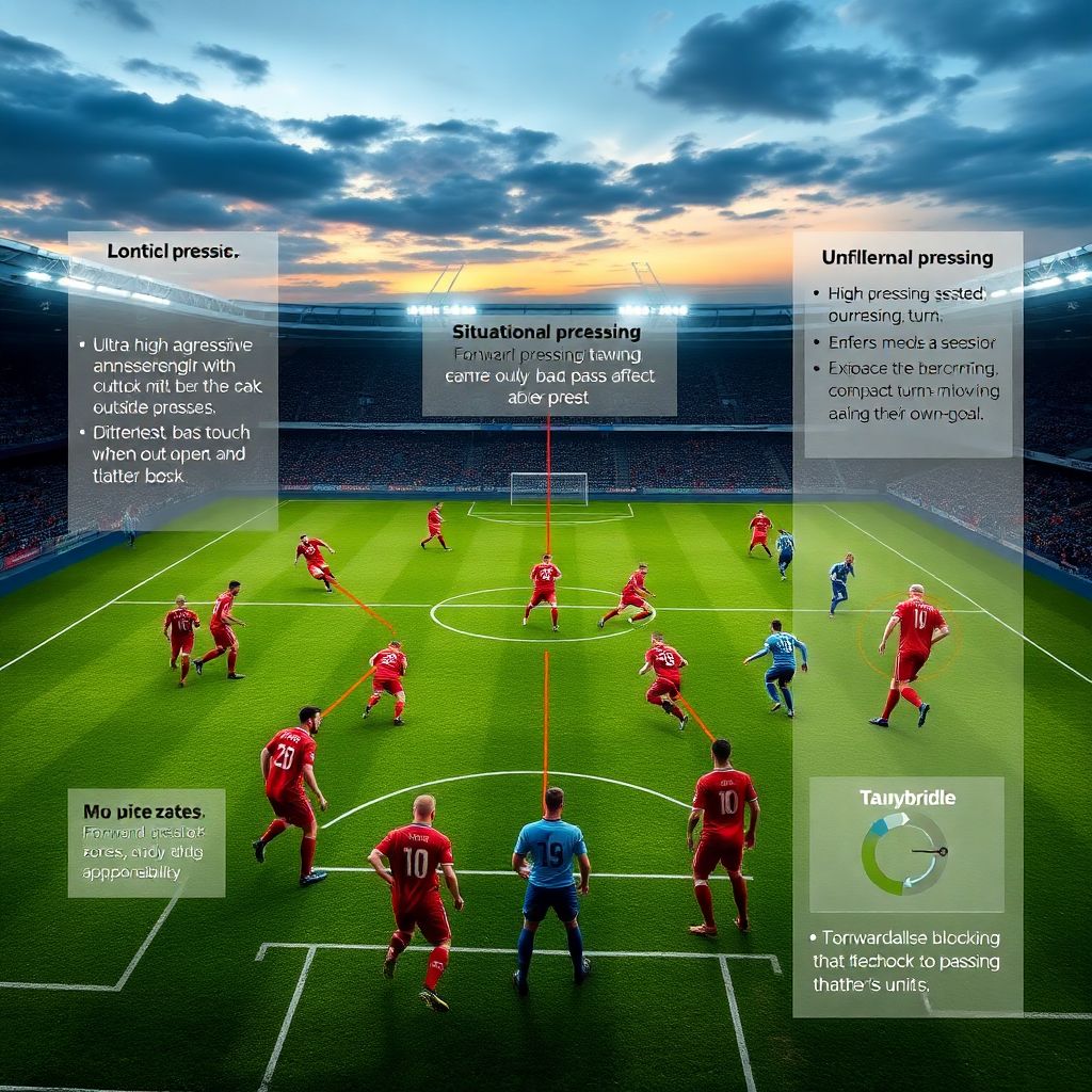 Система универсального прессинга в футболе: сочетание темпа и устойчивости