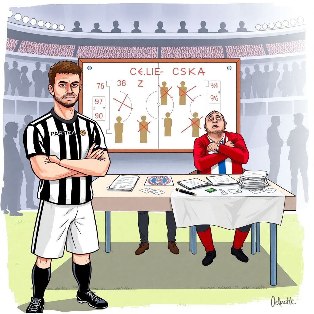 Партизан отказал ЦСКА в покупке защитников: почему сорвался трансфер и что дальше